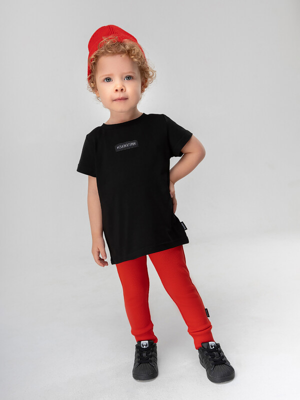 Леггинсы в рубчик