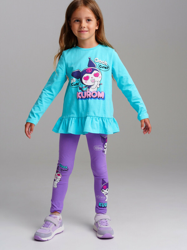 Брюки трикотажные для девочек (легинсы)