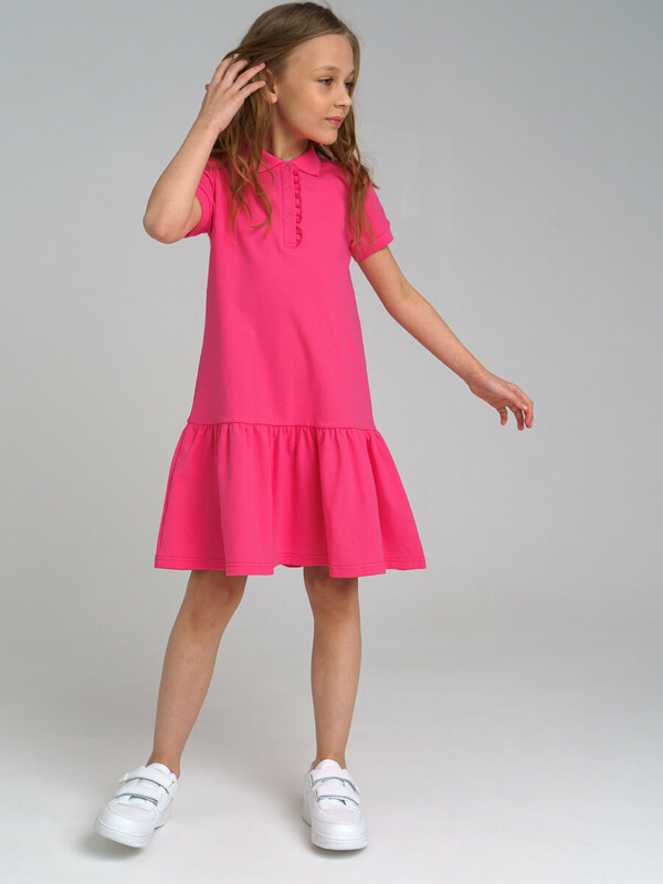 Платье трикотажное для девочек