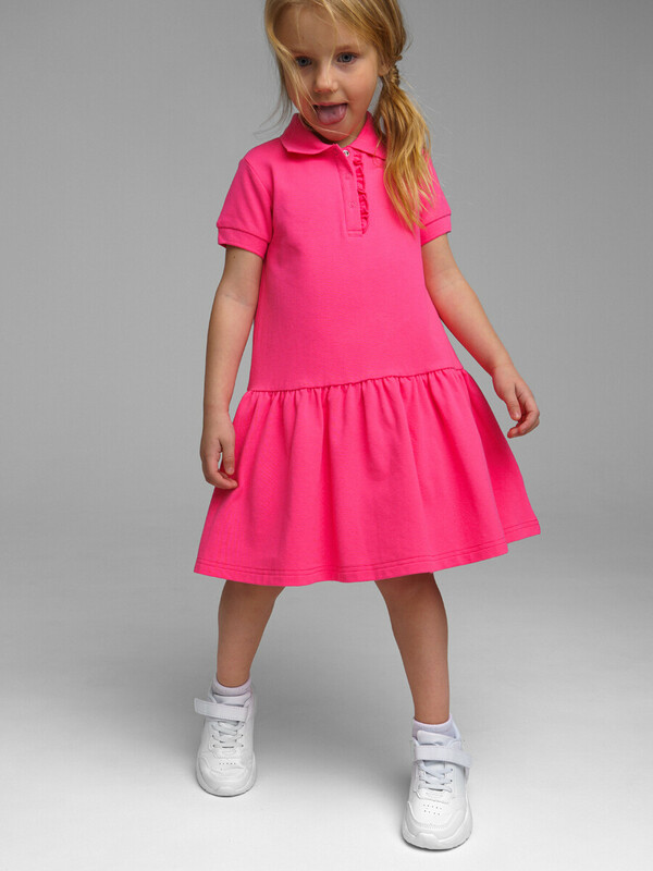 Платье трикотажное для девочек