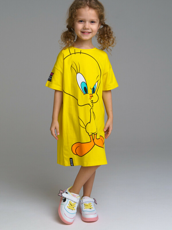 Платье трикотажное для девочек