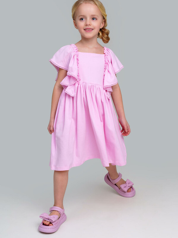 Платье трикотажное для девочек