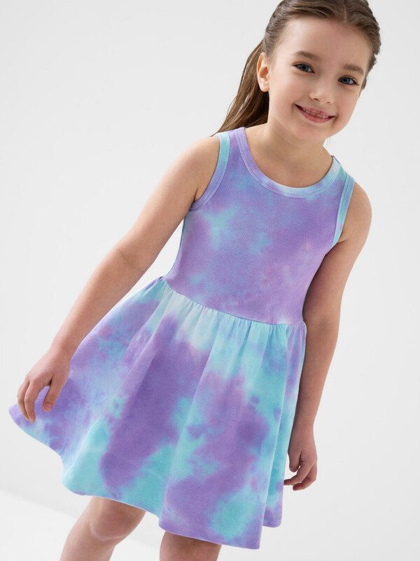 Платье трикотажное для девочек