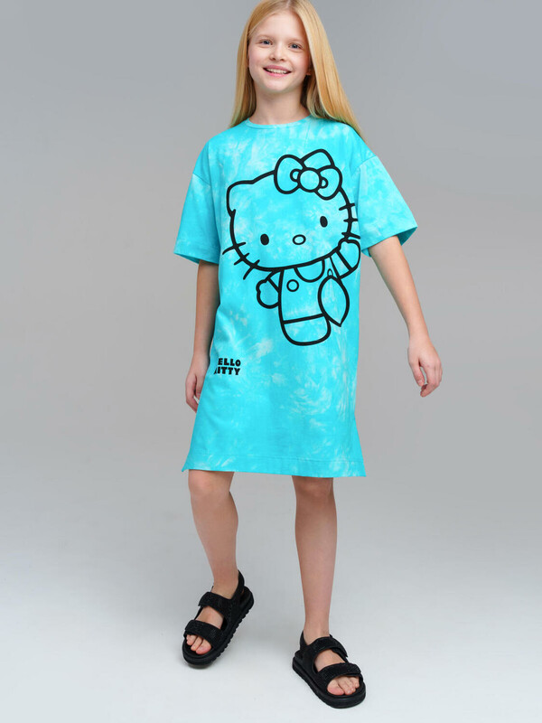 Платье трикотажное для девочек