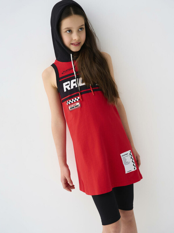 Платье трикотажное для девочек