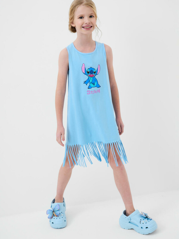 Платье трикотажное для девочек