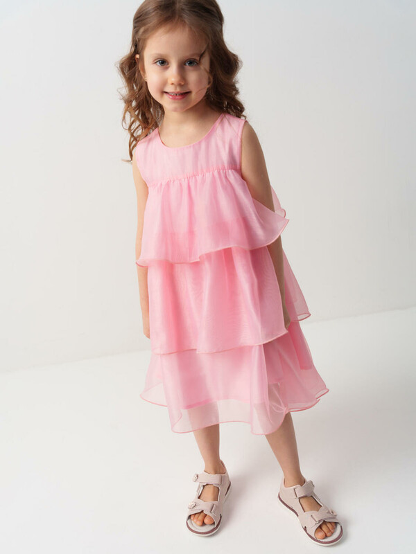 Платье текстильное для девочек