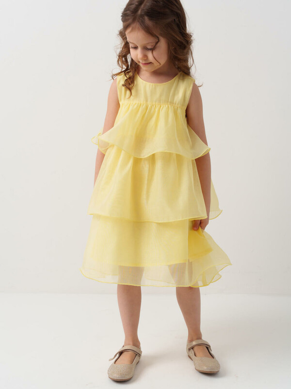 Платье текстильное для девочек