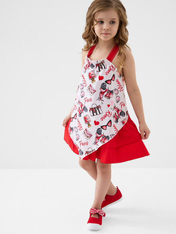 Сарафан текстильный для девочек