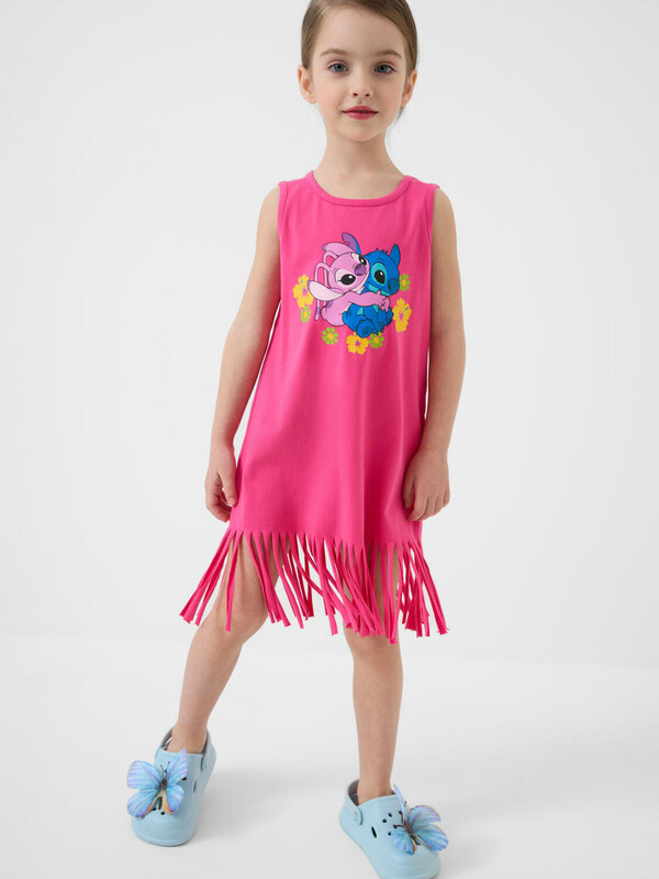 Платье трикотажное для девочек