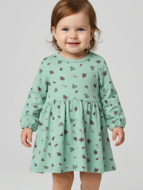 Платье детское трикотажное для девочек