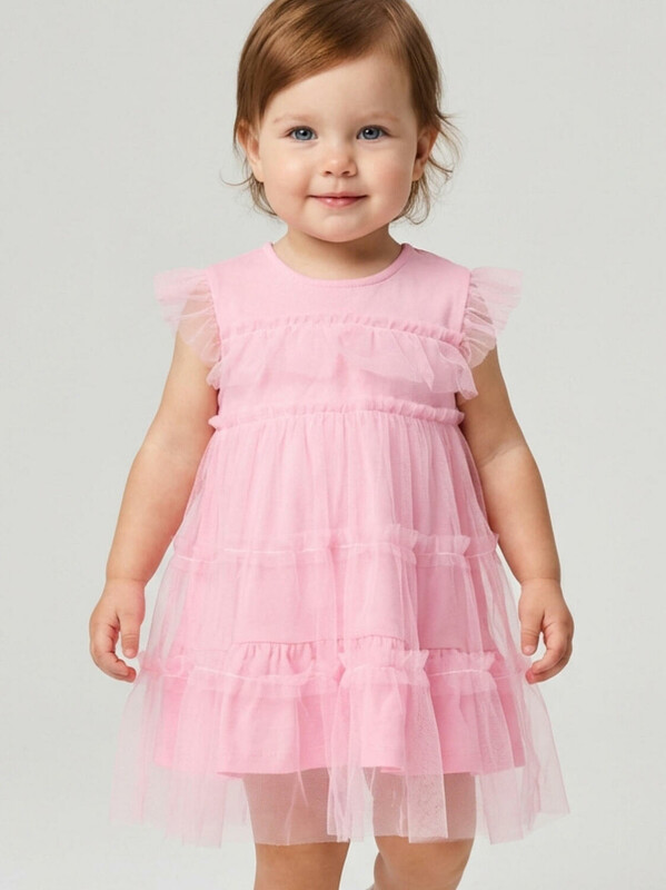 Платье детское трикотажное для девочек