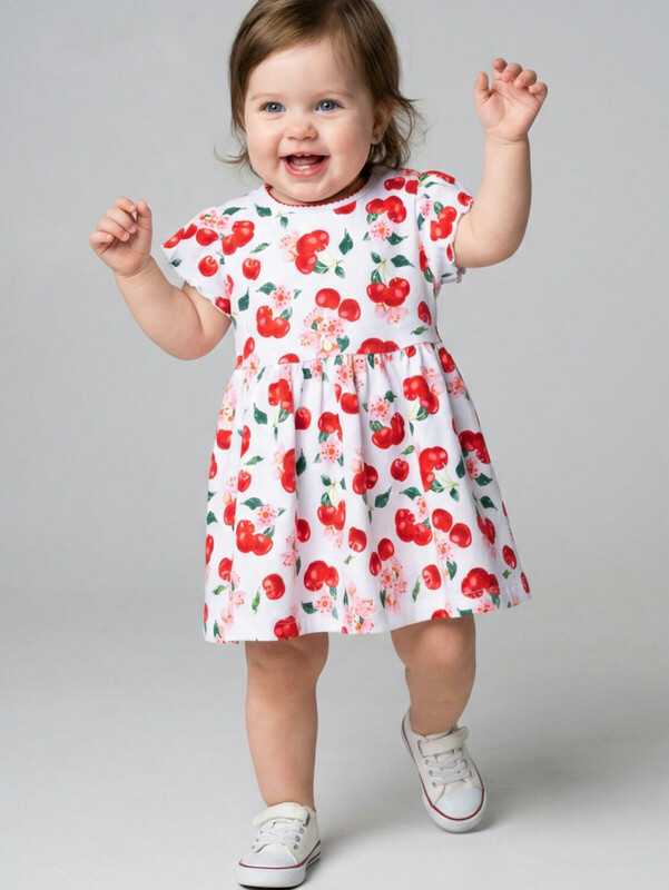 Платье детское трикотажное для девочек