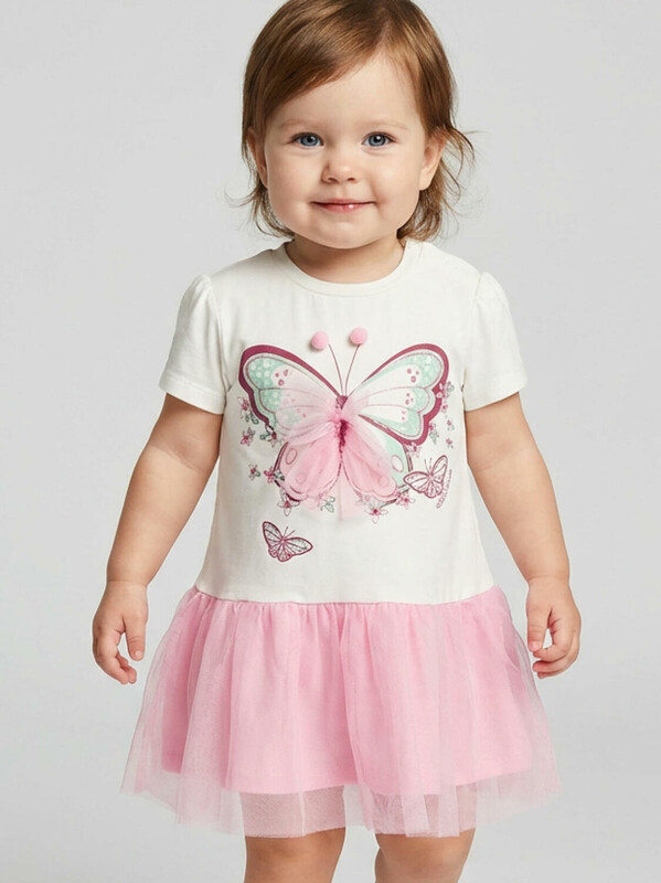 Платье детское трикотажное для девочек