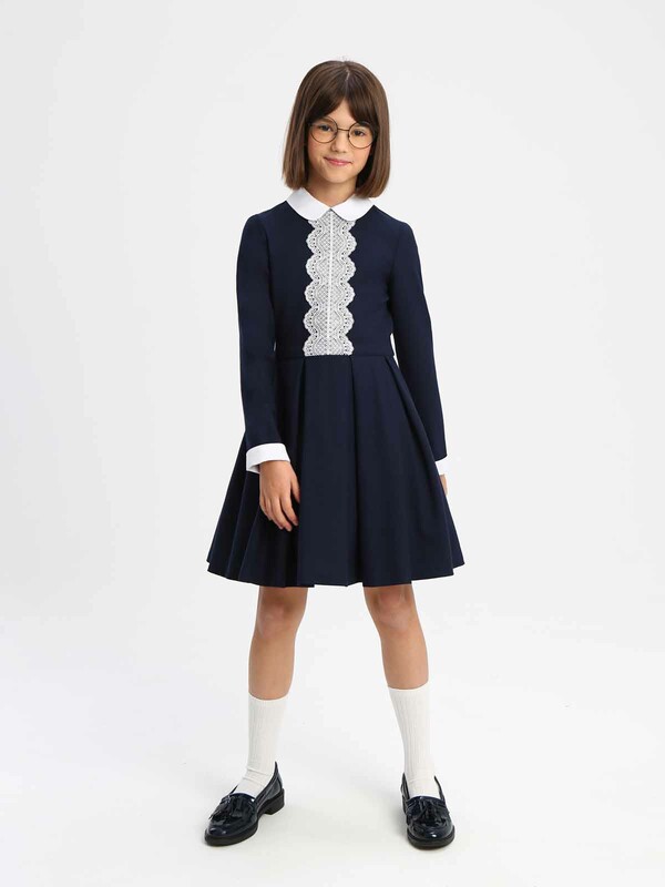 14599 Платье с длинными рукавами D1013.01