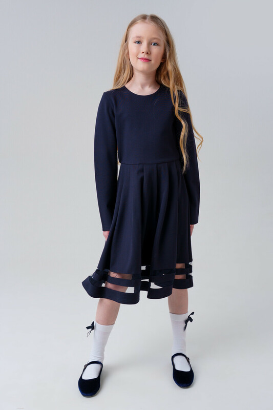 Платье трикотажное для девочек