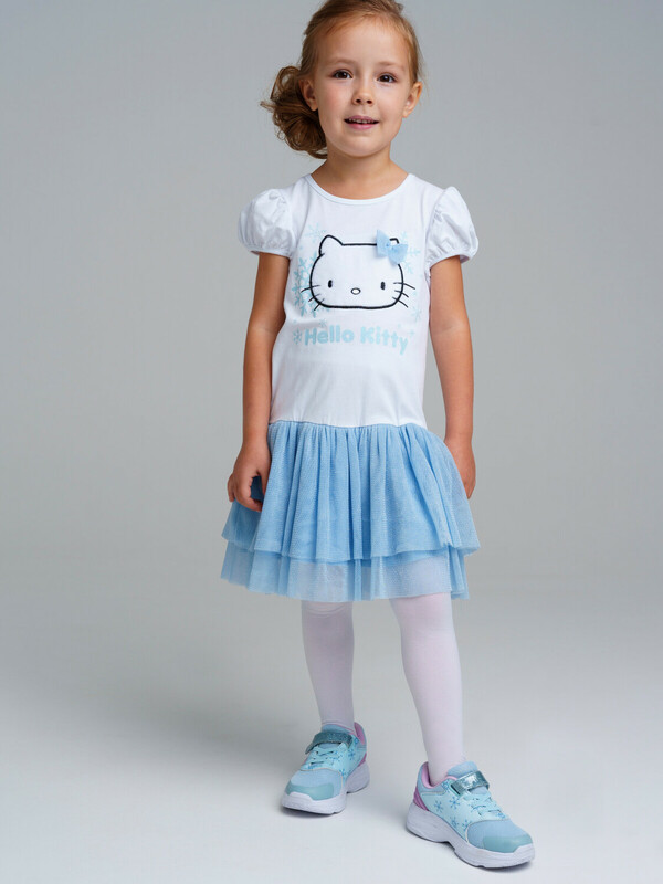 Платье трикотажное для девочек