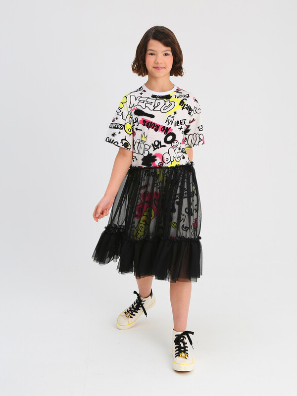 44200 Платье с короткими рукавами D995.01