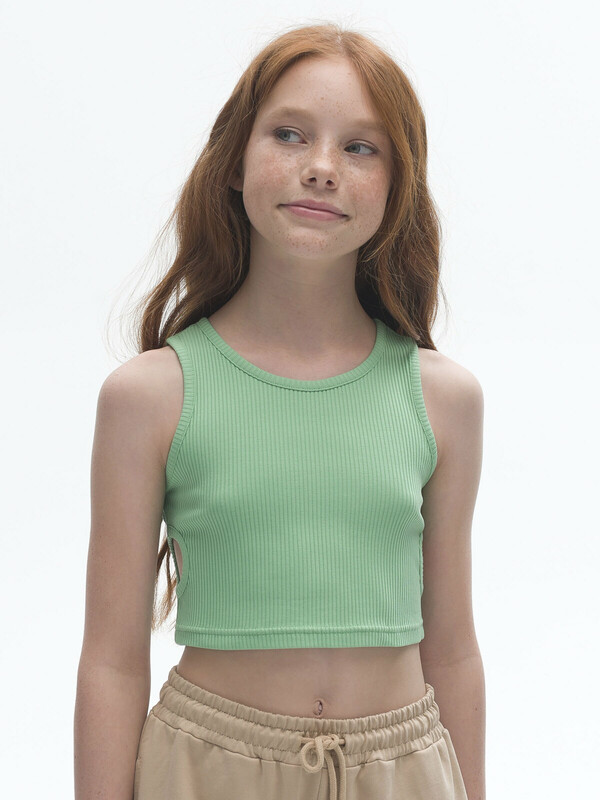 майка (модель "топ") для девочек