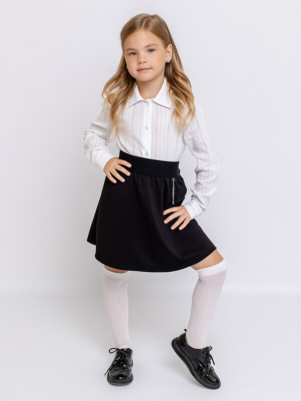 016 ш24 Юбка "Ульяна" чёрный
