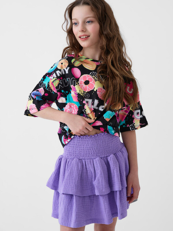 Юбка текстильная для девочек