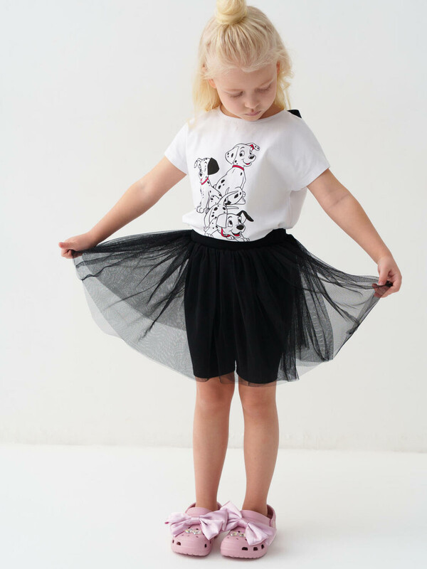 Юбка-легинсы трикотажные для девочек