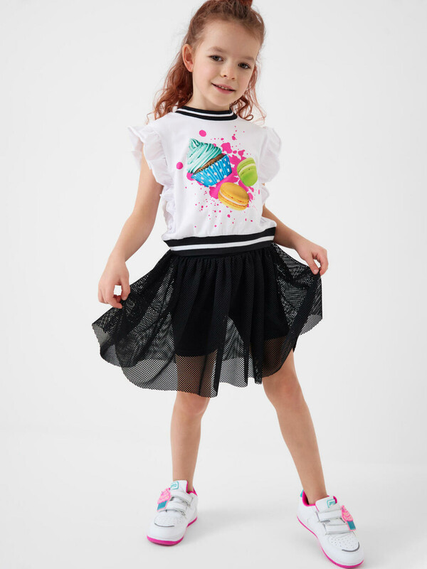 Юбка-легинсы трикотажные для девочек