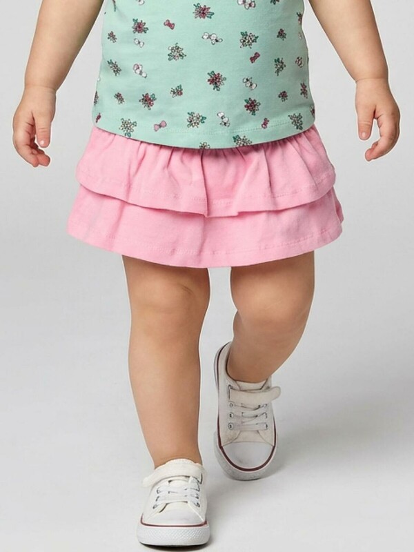 Юбка-шорты детские трикотажные для девочек