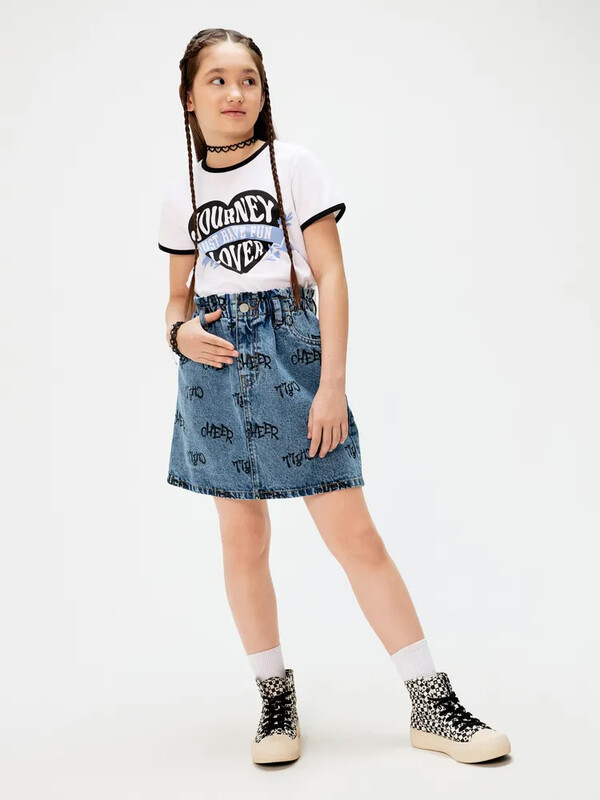 Юбка джинсовая детская для девочек Metapod