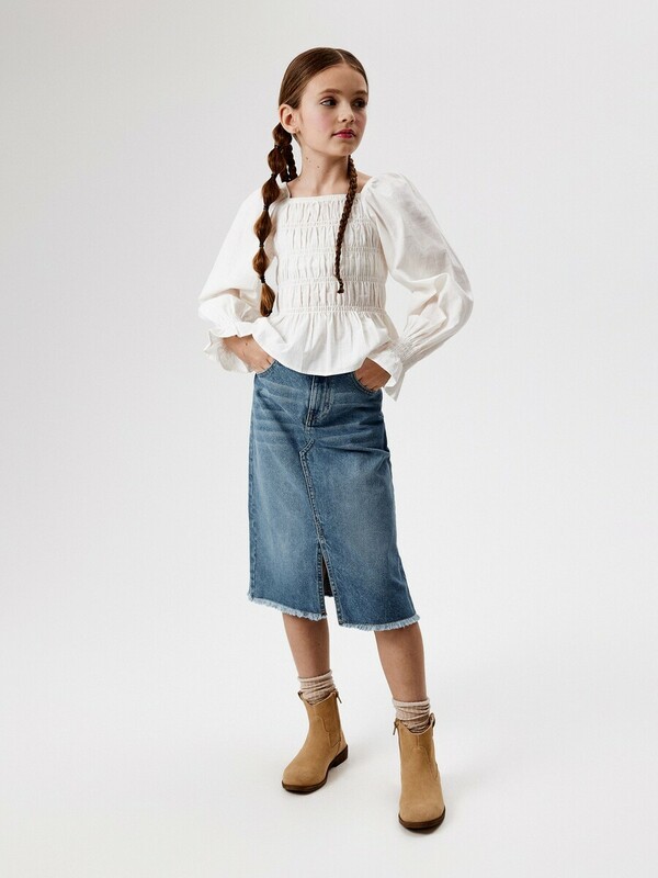 Юбка джинсовая детская для девочек Uri