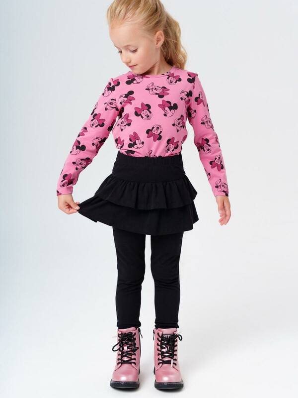 Юбка-легинсы трикотажные для девочек