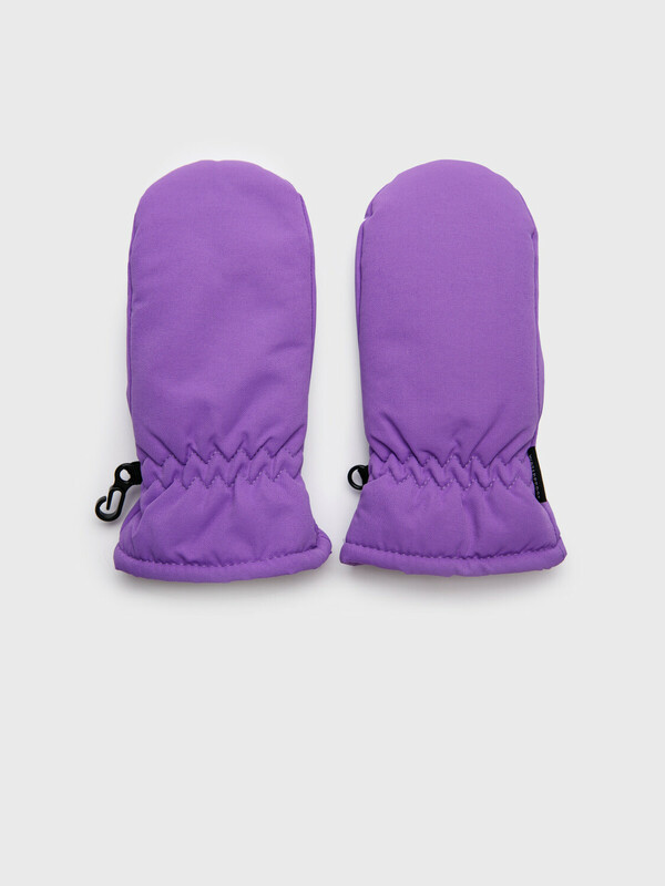 Варежки текстильные для девочек