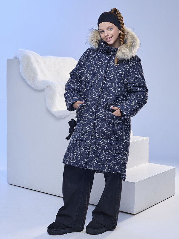 Пальто для девочки  Даниэль (233-26з)