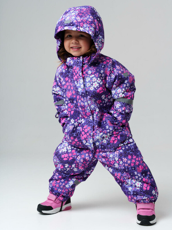 Комбинезон детский текстильный с полиуретановым покрытием для девочек
