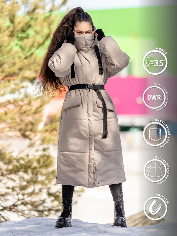 Пальто для девочки Мэй (442-24з)