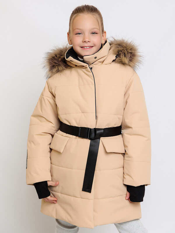 742-25з-2 Пальто для девочки «ИНГРИД»