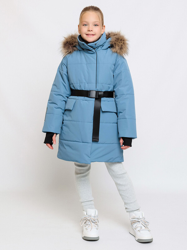 742-25з-2 Пальто для девочки «ИНГРИД»