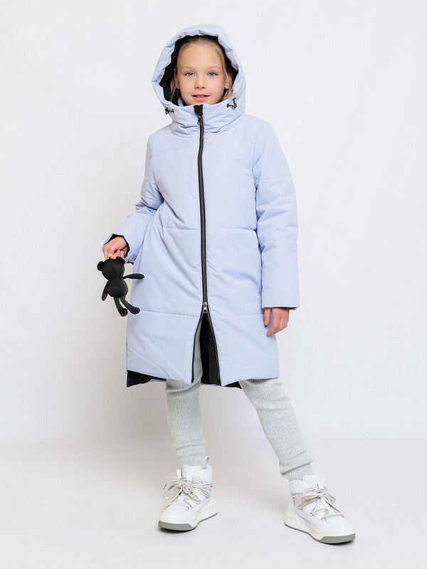 743-25з-2 Пальто для девочки «ВИКТОРИЯ»