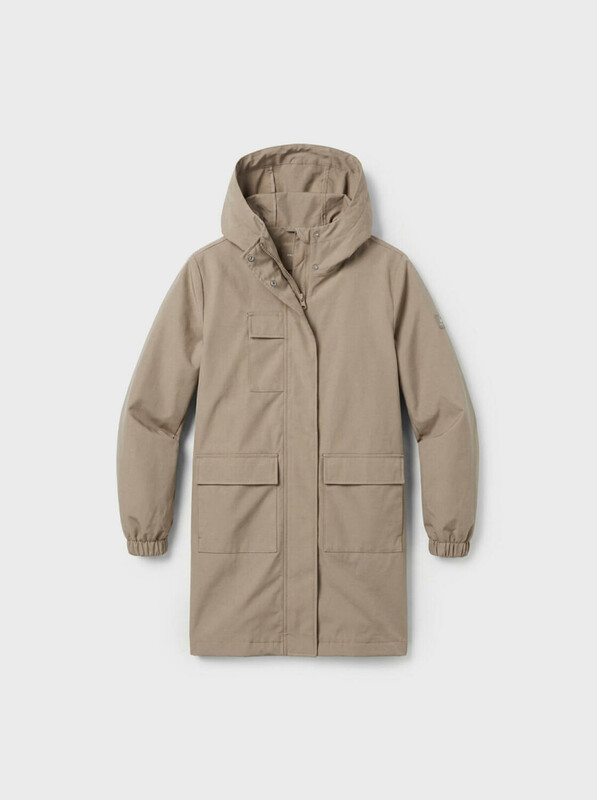 Плащ текстильный с полиуретановым покрытием для девочек