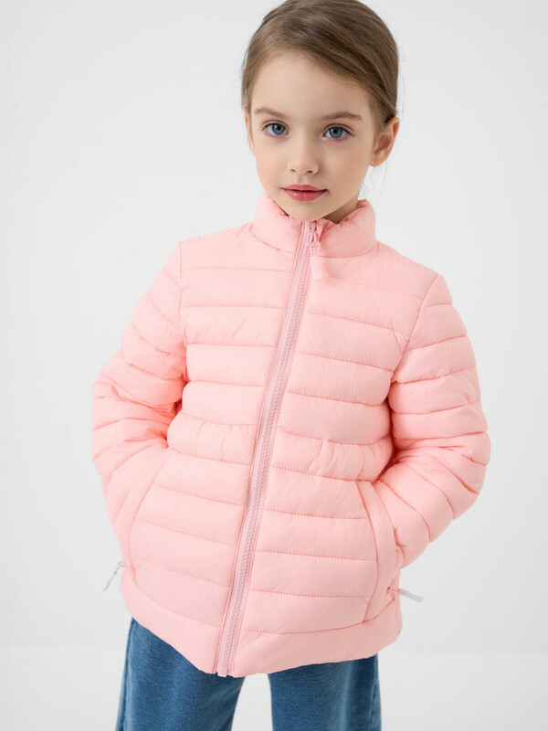Куртка текстильная с полиуретановым покрытием для девочек