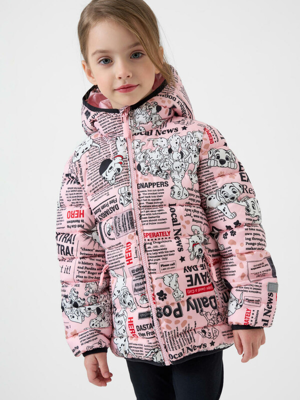 Куртка текстильная с полиуретановым покрытием для девочек