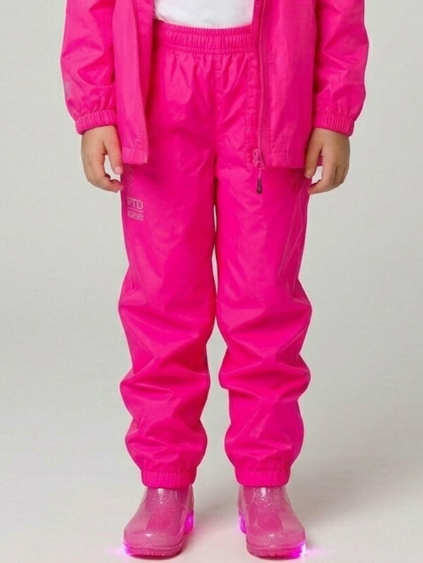 Брюки водонепроницаемые с полиуретановым покрытием для девочек