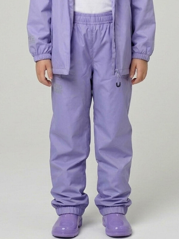 Брюки водонепроницаемые с полиуретановым покрытием для девочек
