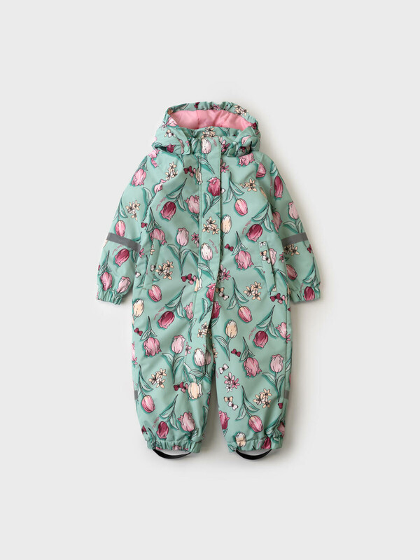 Комбинезон детский текстильный с полиуретановым покрытием для девочек