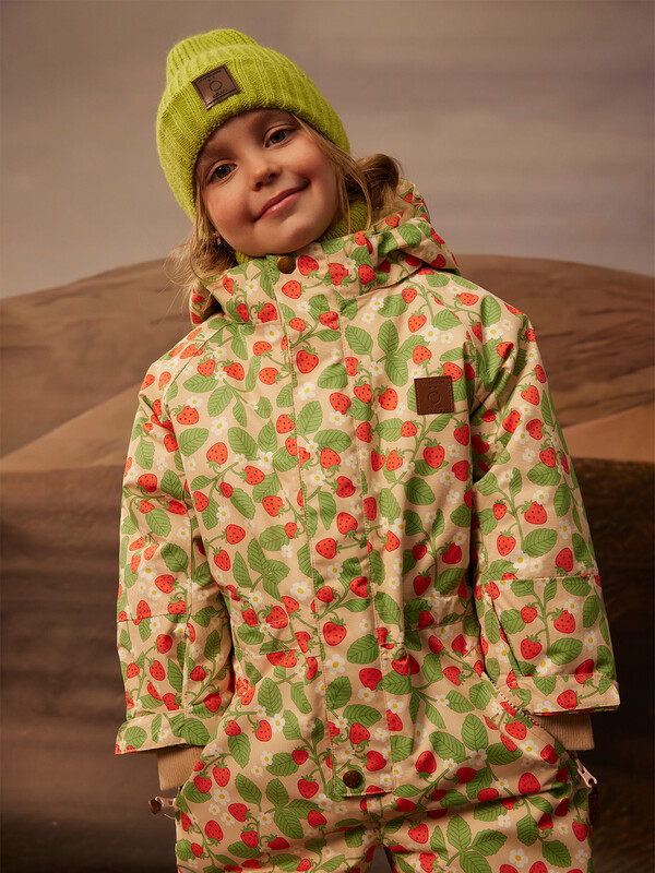Комбинезон демисезонный Mjolk Strawberry,