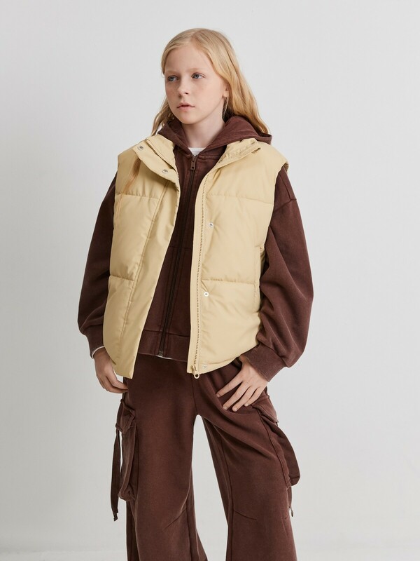 Жилет (утепленный) детский для девочек Ledum