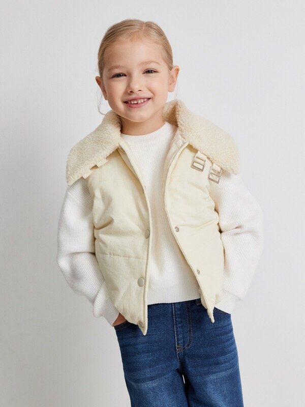 Жилет (утепленный) детский для девочек Affogato