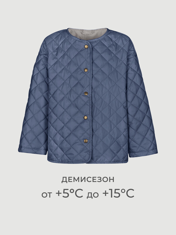Куртка стёганая Mjolk Синий