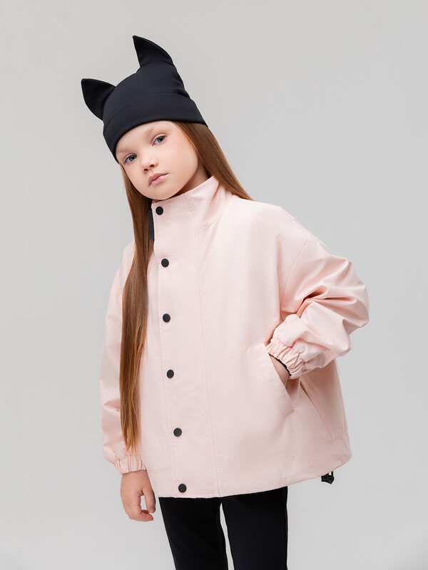 Ветровка с воротником стойкой