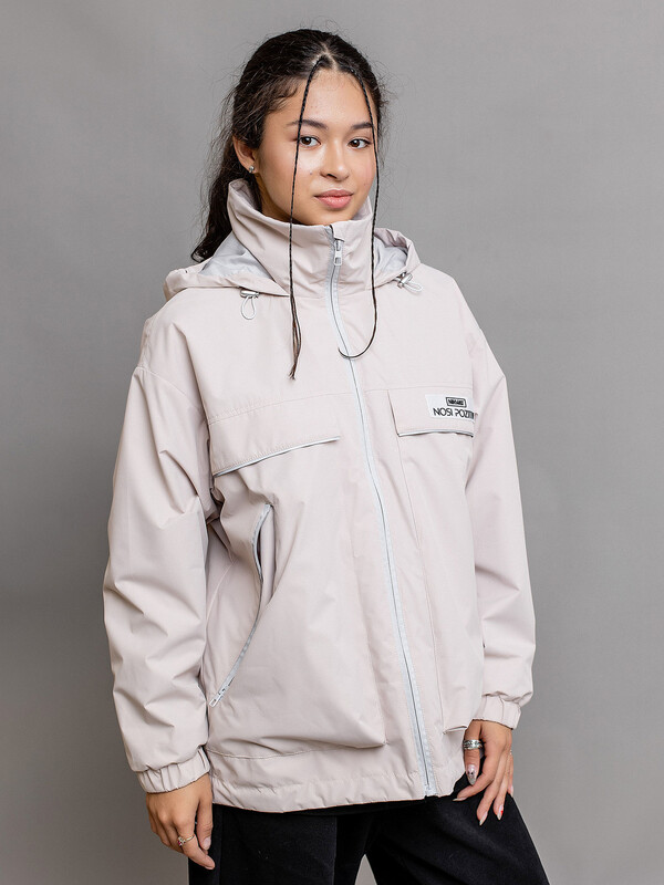 645-24в-1 Парка-ветровка для девочки "Мишель"